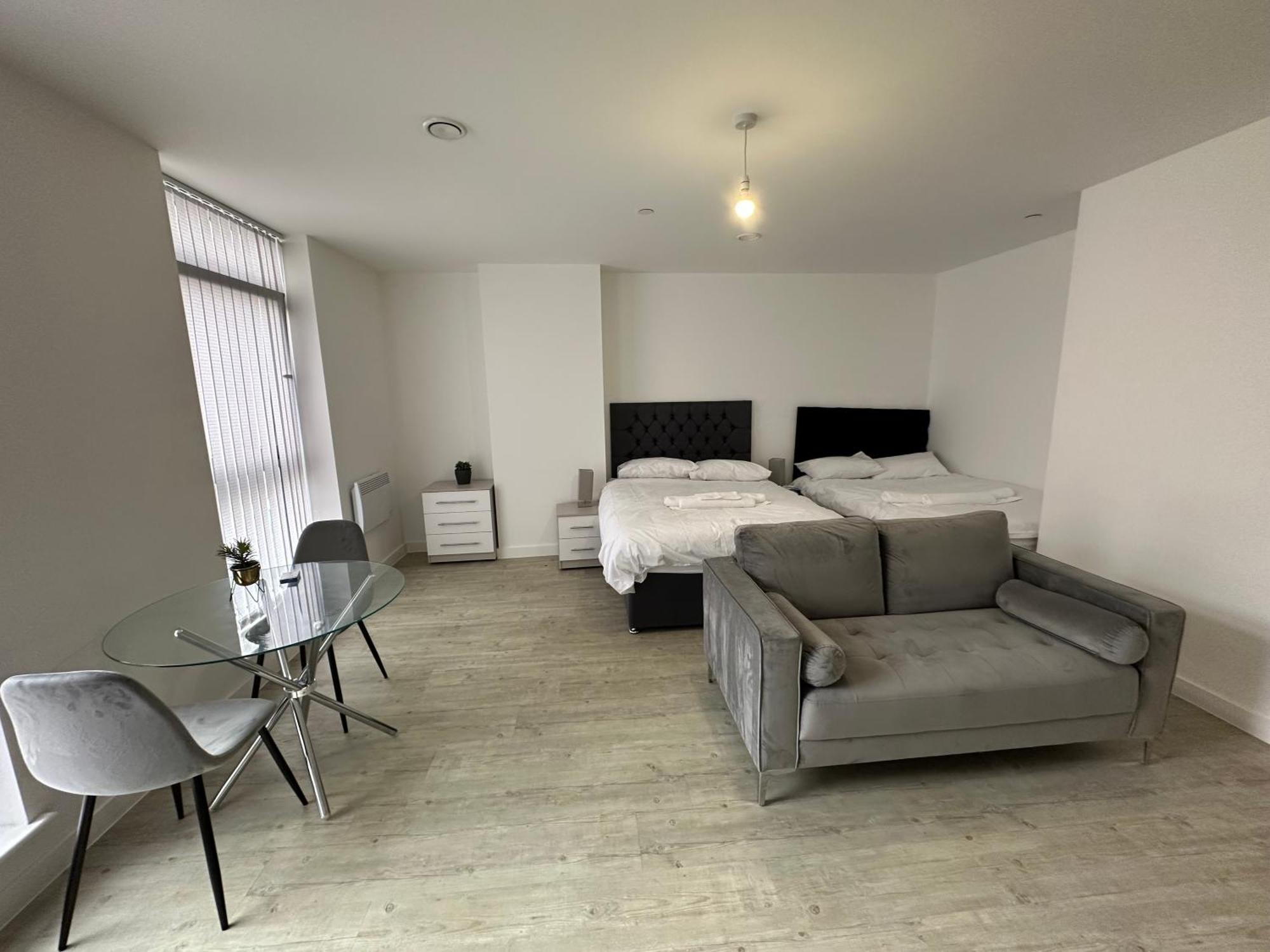 Manchester Old Trafford Studio Apartment Zewnętrze zdjęcie