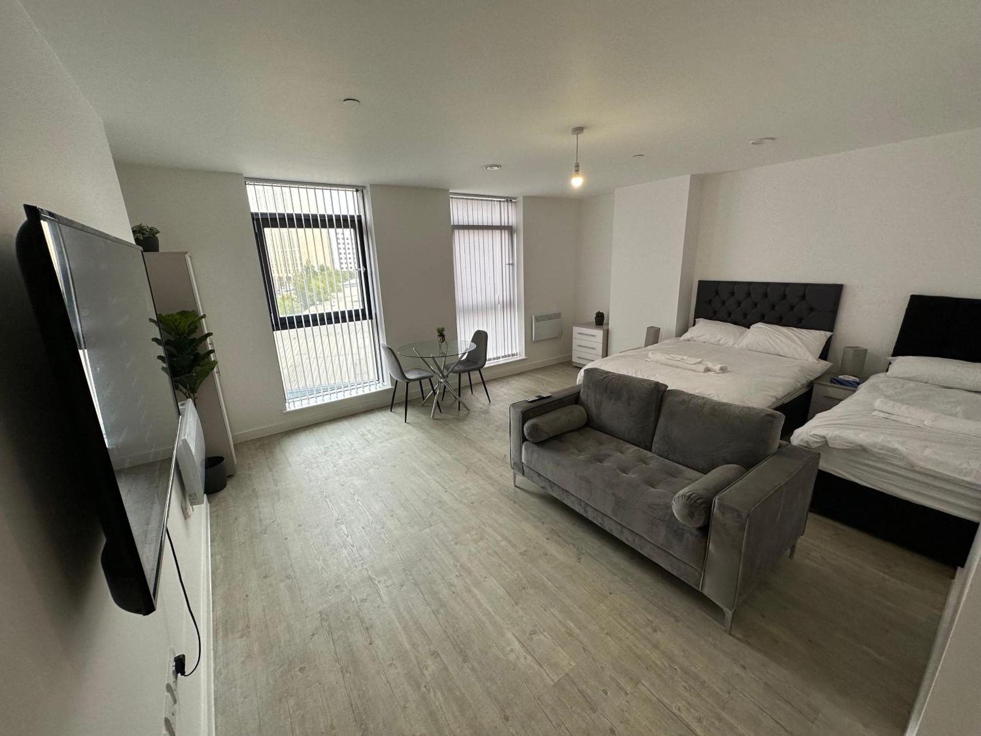 Manchester Old Trafford Studio Apartment Zewnętrze zdjęcie